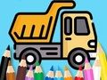 Permainan Buku Mewarna: Trak Dump  talian