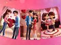 Permainan Teka-teki Jigsaw Pasangan Valentine  talian