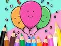 Permainan Buku Mewarna: Raikan-Belon  talian