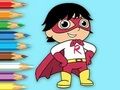 Permainan Buku Mewarna: Super-Ryan  talian