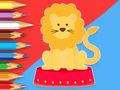 Permainan Buku Mewarna: Circus-Lion  talian