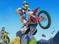 Permainan Lumba motosikal di atas bukit  talian