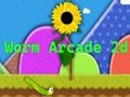 Permainan Arked Worm 2d  talian