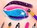 Permainan Artis Solek Sempurna Seni Mata  talian