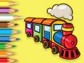 Permainan Buku Mewarna: Kereta Api Lari  talian