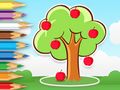 Permainan Buku Mewarna: Pokok Epal  talian