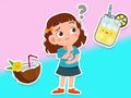 Permainan Kuiz Kanak-kanak: Apa yang anda ingin minum?  talian