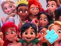 Permainan Jigsaw Puzzle: Foto Keluarga Disney Princess  talian