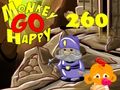 Permainan Monkey Go Happy Tahap 260  talian