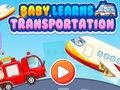 Permainan Bayi Belajar Pengangkutan  talian