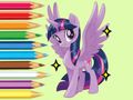 Permainan Buku Mewarna: Twilight Sparkle  talian