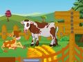 Permainan Anak Lembu Lembu Lapar Melarikan Diri  talian