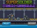 Permainan Serangan Mech Askar Super  talian
