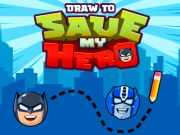 Permainan Lukis untuk Selamatkan Hero saya  talian