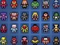 Permainan Gambar Dengan Nombor Superhero  talian