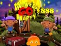 Permainan Monkey Go Happy Tahap 888  talian