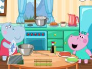 Permainan Pesta Masakan Jepun Hippo  talian