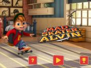 Permainan Gila Skater Alvin  talian