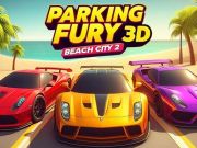 Permainan Tempat letak kereta Fury 3d: Beach City 2 talian