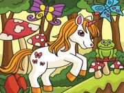 Permainan Unicorn Cari Perbezaan  talian