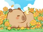Permainan Jigsaw Puzzle: Capybara Dalam Bunga Matahari  talian