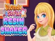 Permainan Berambut perang Sofia Resin Shaker  talian