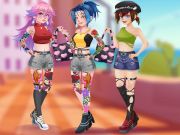 Permainan Tatu Fesyen Girly  talian