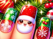 Permainan Reka Bentuk Kuku Merry Christmas  talian