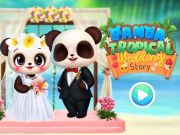 Permainan Kisah Perkahwinan Tropika Panda  talian