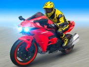 Permainan Bros penunggang basikal stunt talian