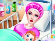 Permainan Penjagaan Bayi Baru Lahir Ibu Hamil  talian