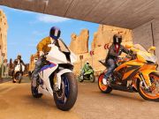 Permainan Perlumbaan Simulator Motosikal Sebenar 3D  talian