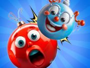 Permainan Gabungkan Bola Mainan Tahun Baru dalam 3D!  talian