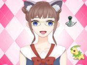 Permainan Gadis Anime Comel Berdandan  talian