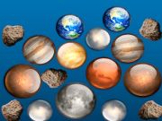 Permainan Gabungkan Angkasa Planet!  talian