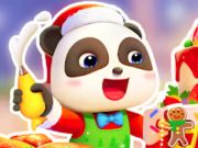 Permainan Teka -teki Jigsaw: Baby Panda Christmas Chef  talian