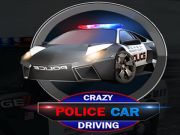 Permainan Memandu kereta polis gila  talian