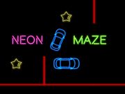 Permainan Maze kereta neon  talian