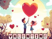 Permainan Alphawords tersembunyi Valentine  talian