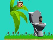 Permainan Berputar skibidi tandas flappy minecraft  talian