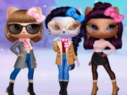 Permainan Kitty Squad Winter Dress Up talian