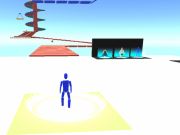 Permainan Mudah Obby parkour  talian