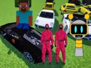 Permainan Minecraft Squid Sprunki Drift Multiplayer talian