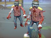 Permainan Survival poligon kota zombie  talian