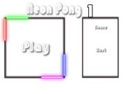 Permainan Neon Pong 1 talian