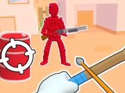 Permainan Stickman Archer: Anak panah menembak di merah  talian