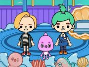 Permainan TOCA BOCA: Tarikan  talian