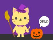 Permainan Kucing dan Halloween melarikan diri  talian