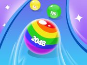 Permainan 2048 menjalankan bola cantik  talian
