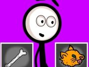 Permainan Stickman memilih tindakan  talian